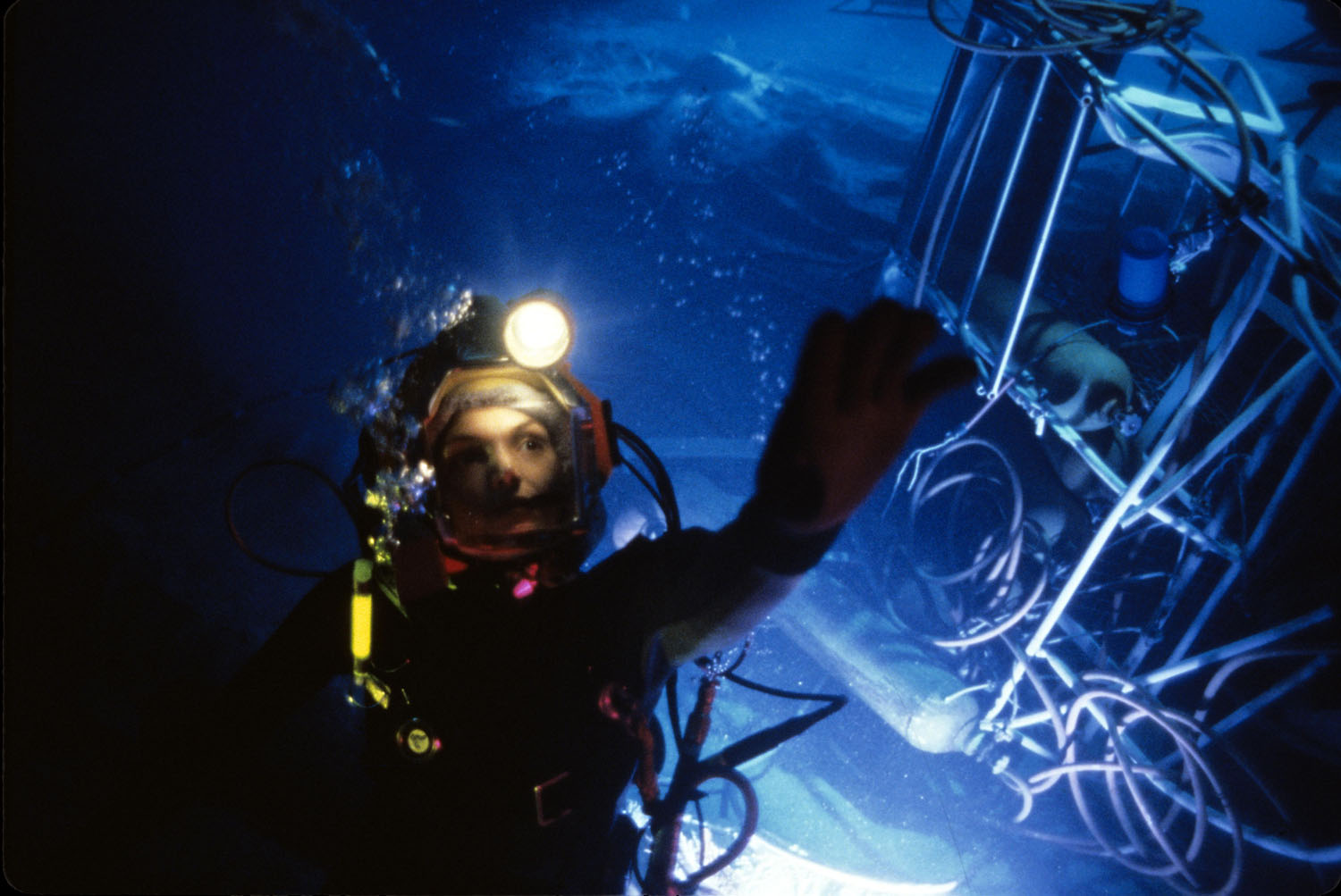 Production still of The Abyss via Google .