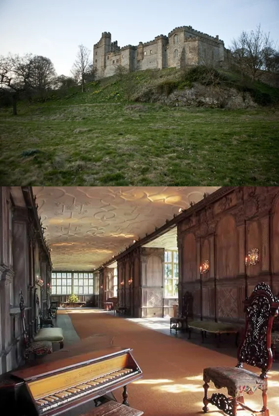 Photos of Thornfield Hall via Google .