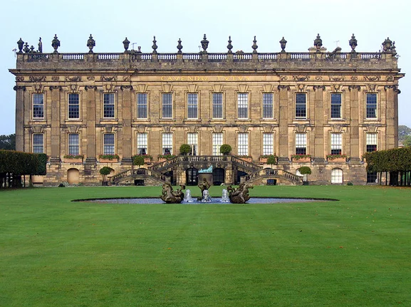 Chatsworth House photo via Google .