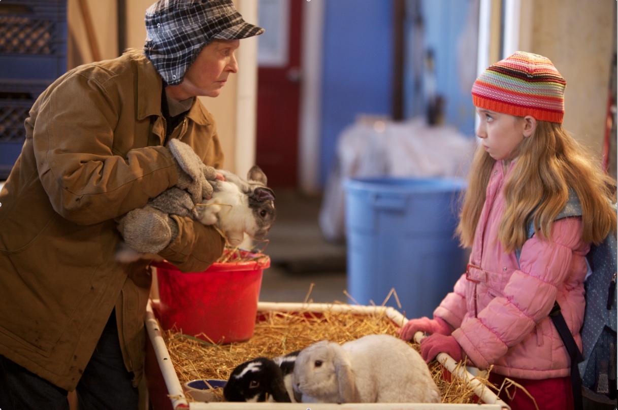 Production still of The Christmas Bunny via Google .