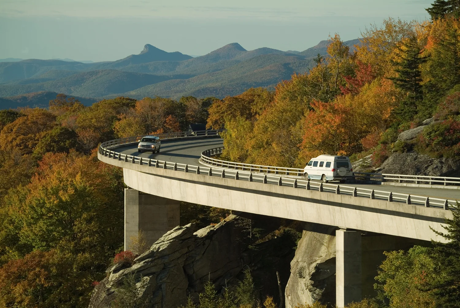 Image of Blue Ridge Parkway via Google .