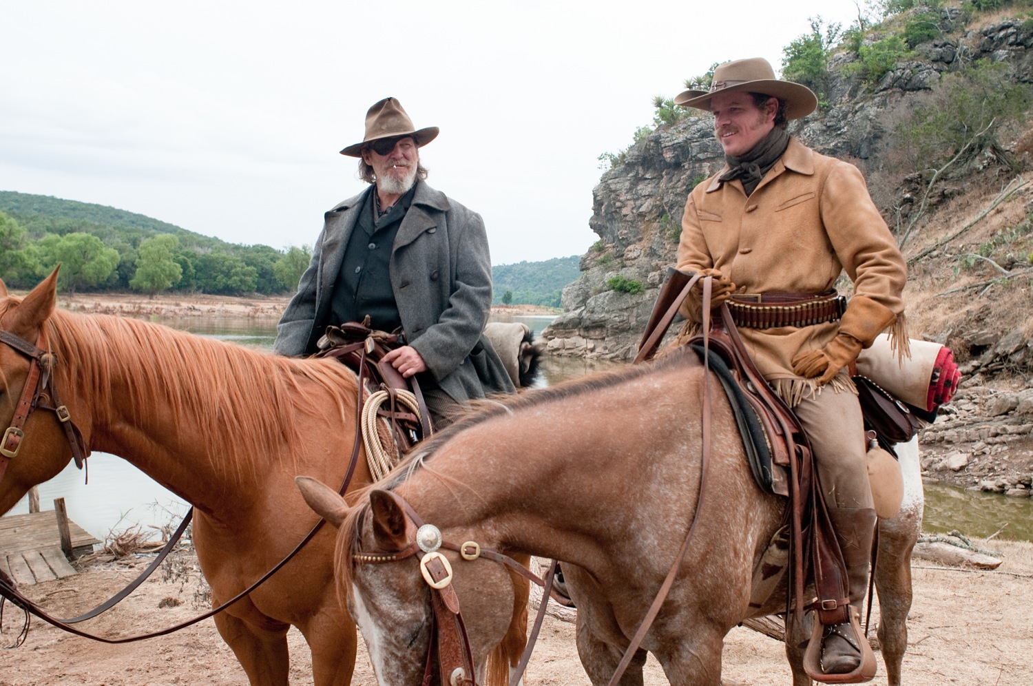 True Grit, filmed in Texas and New Mexico.