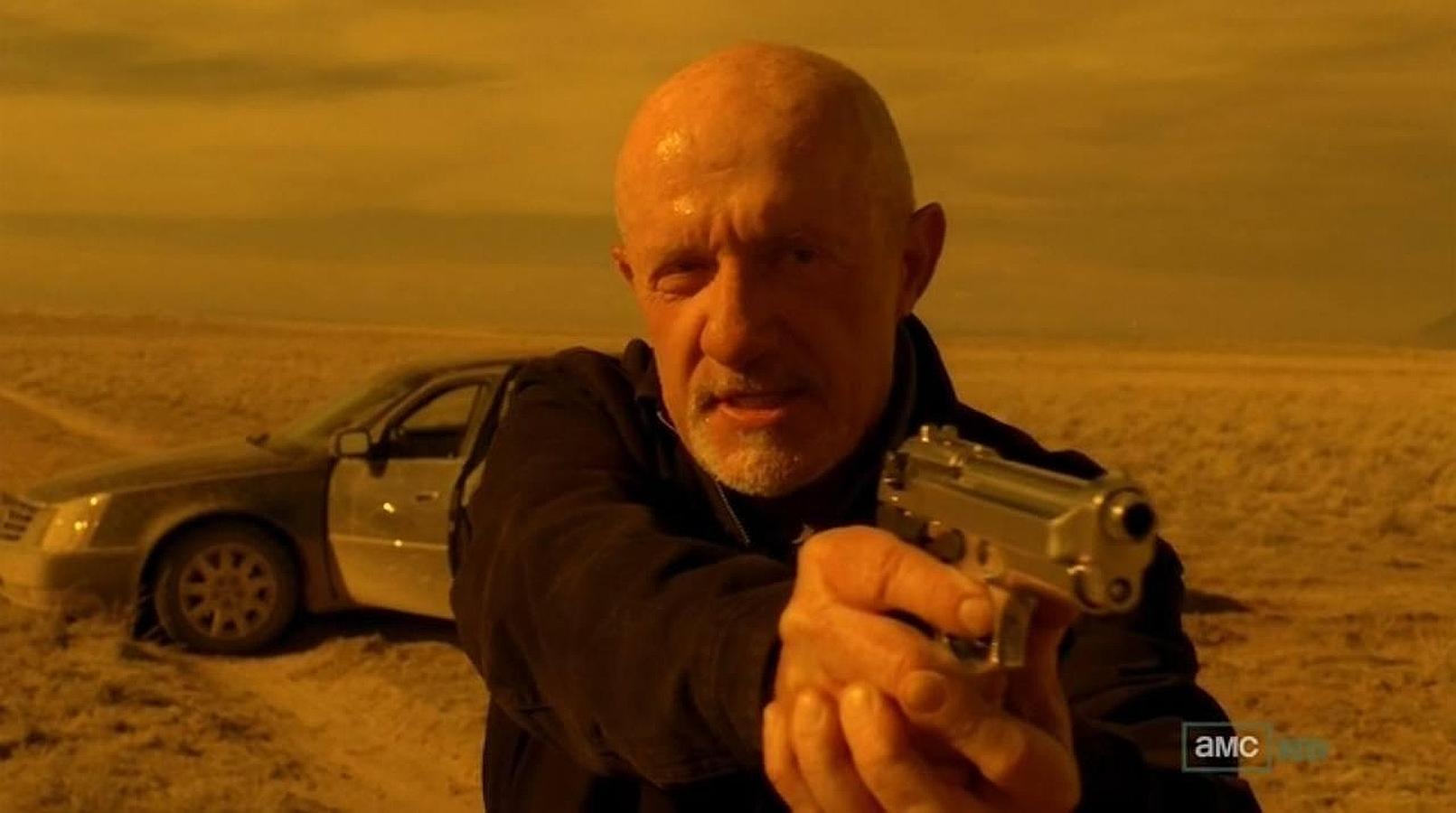 Jonathan Banks (as Mike Ehrmantraut in Breaking Bad) also joins the cast of Better Call Saul. Image via Google .