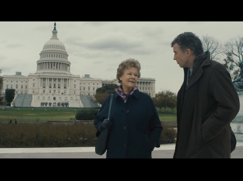 Screenshot: Philomena and Martin on their walk on the National Mall in front of the U.S. Capitol Building.