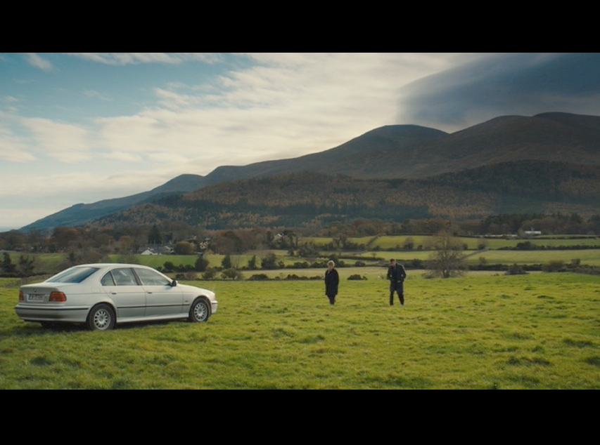 Screenshot from Philomena filmed against the beautiful backdrop of The Mournes in Northern Ireland.