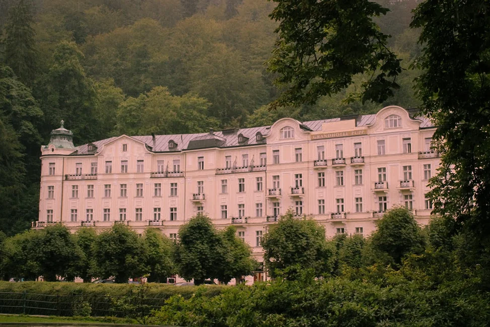 The Grandhotel Pupp in Karlovy Vary - image via Google.