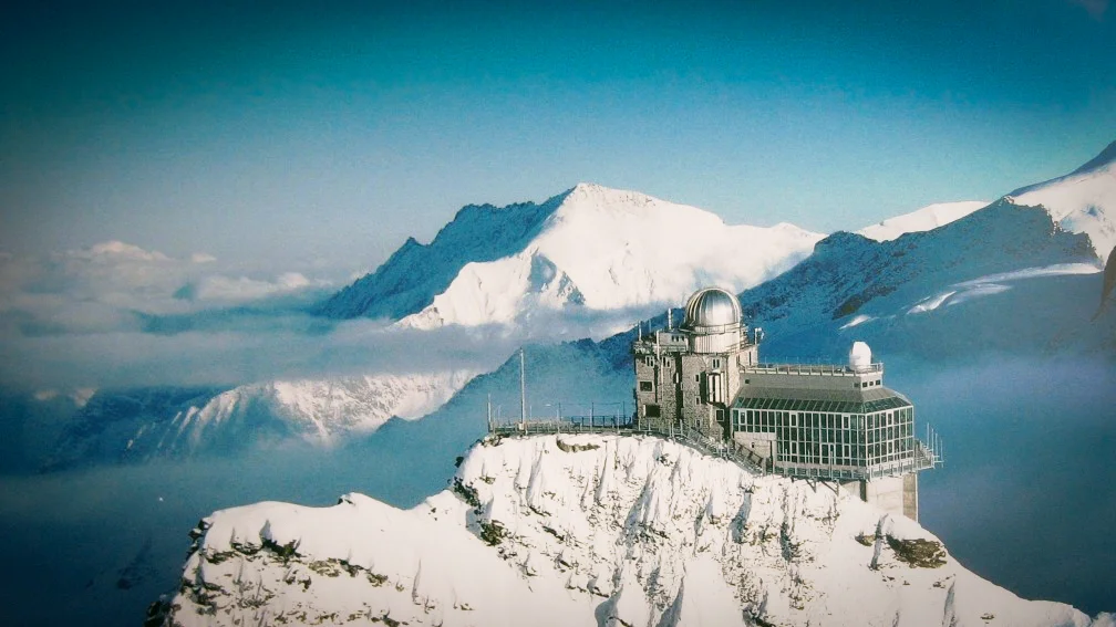 The Sphinx Observatory in Switzerland was the inspiration for The Grand Budapest Hotel. Image via Google.
