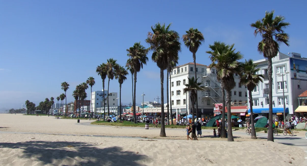 Venice Beach in Los Angeles, CA - where Nightcrawler was filmed. Image via Google.