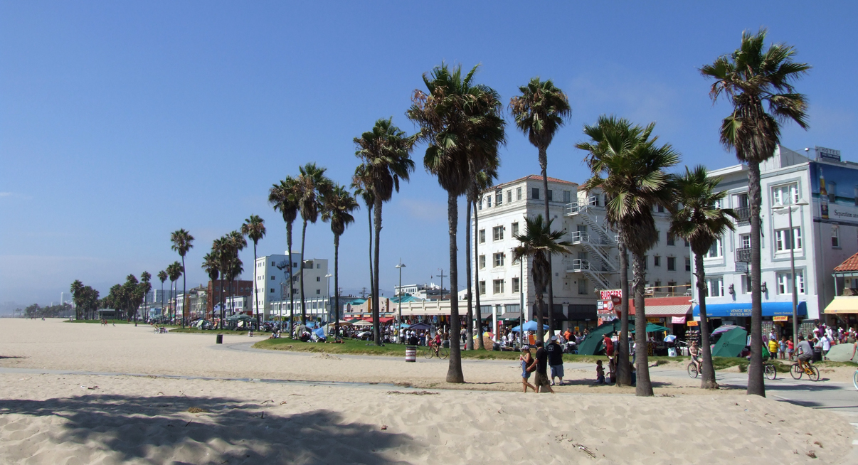 Venice Beach in Los Angeles, CA - where Nightcrawler was filmed. Image via Google .