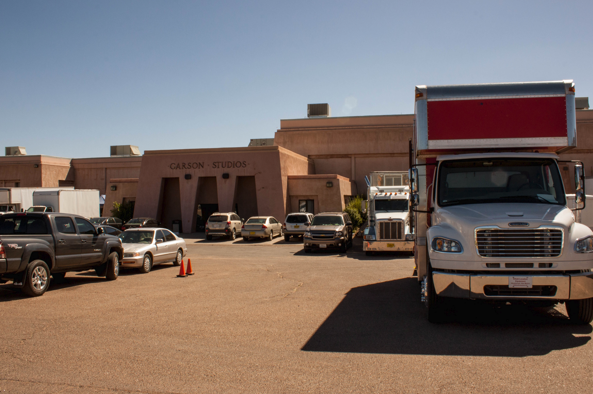 The exterior of Garson Studios - where Longmire has been filmed. Image via Garston Studios' website.