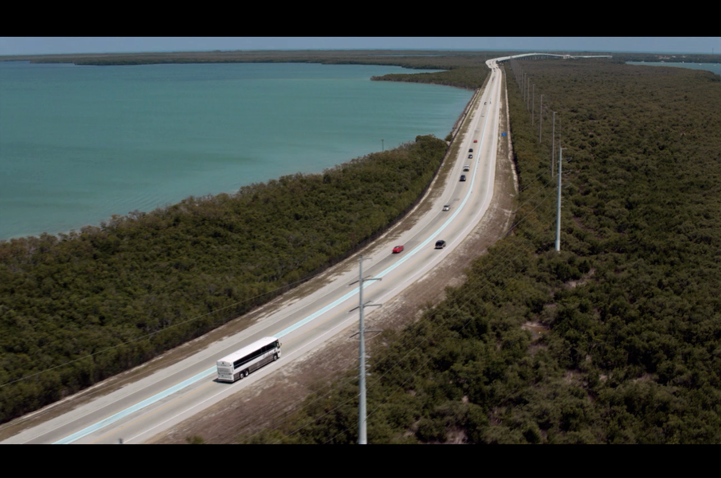 Screenshot from the opening sequence of Bloodline's pilot episode, filmed on location in the&nbsp;Florida Keys.