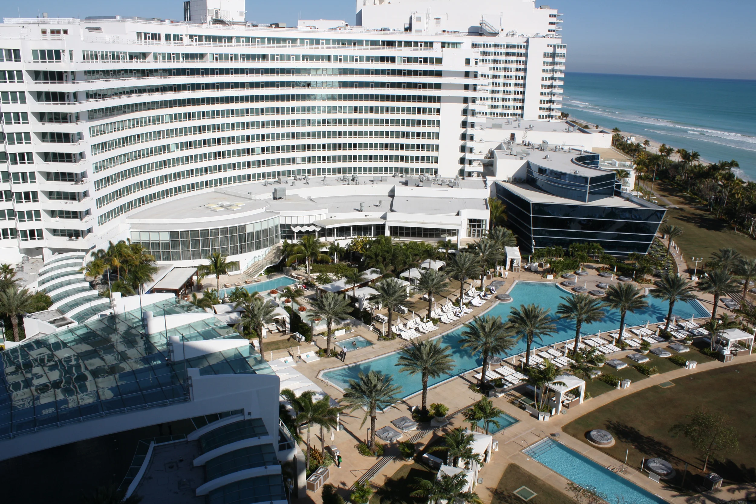 Photo of the Fontainebleau Miami Beach Hotel via Google.