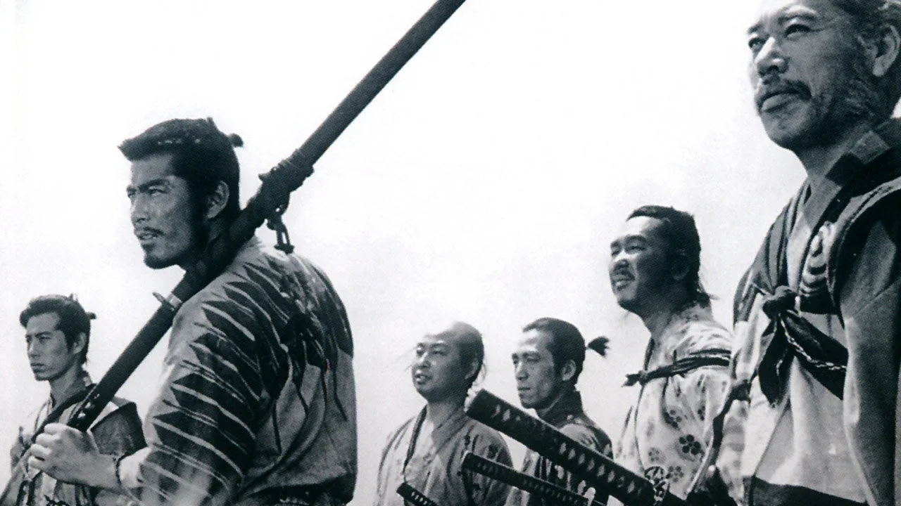 Seven Samurai, the original cult classic film written and directed by Akira Kurosawa - image via Google.