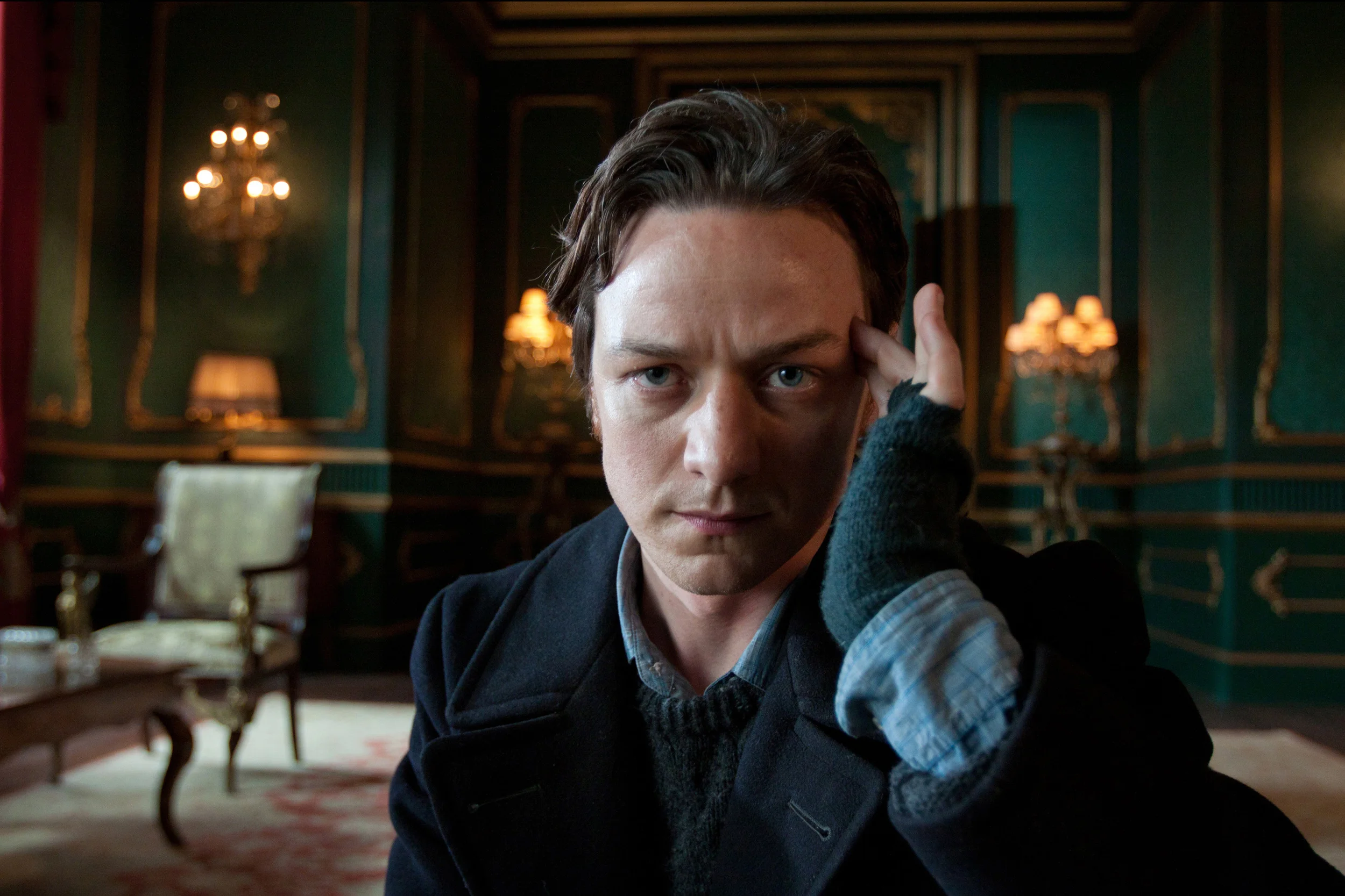 James McAvoy in X-Men: First Class, filmed partly in Savannah (image via Google).