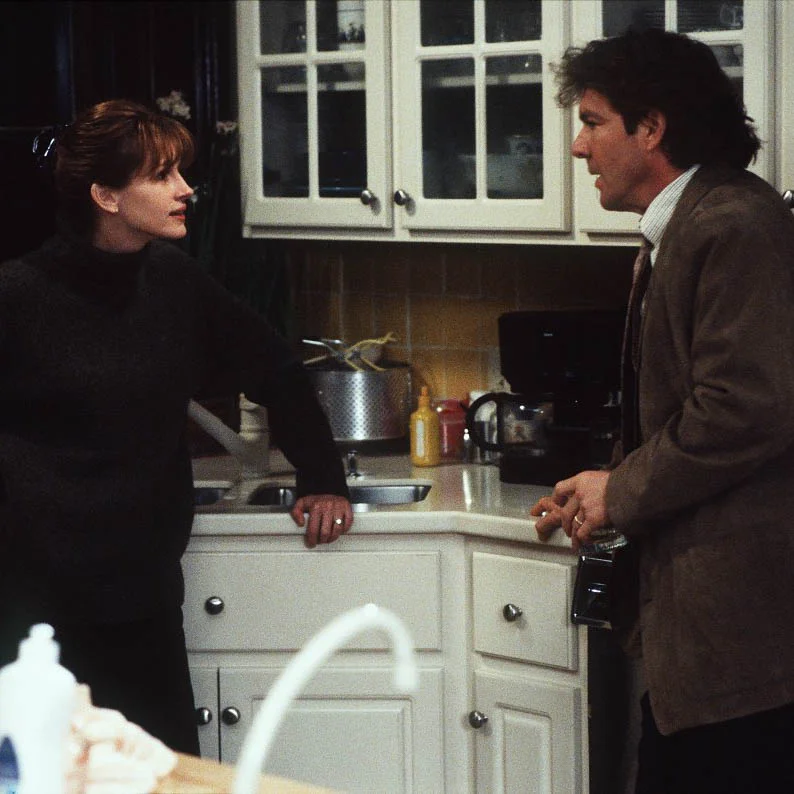 Julia Roberts and Dennis Quaid in Something To Talk About, filmed partly in Savannah - image via Google.