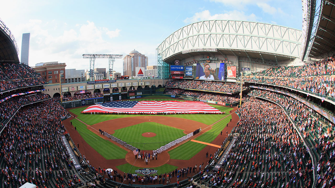 Minute Maid Park in Houston - where Boyhood was filmed. (Image via Google .)