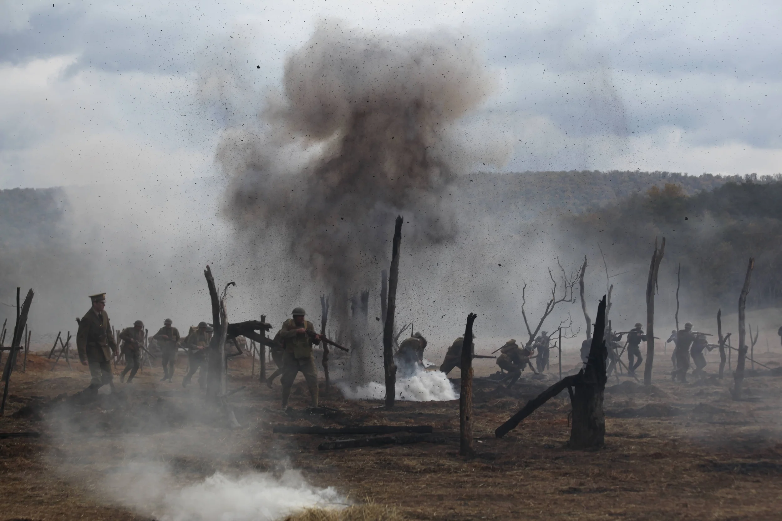 West Virginia stood in as the setting for World War I in The World Wars (History Channel) - image via Google.