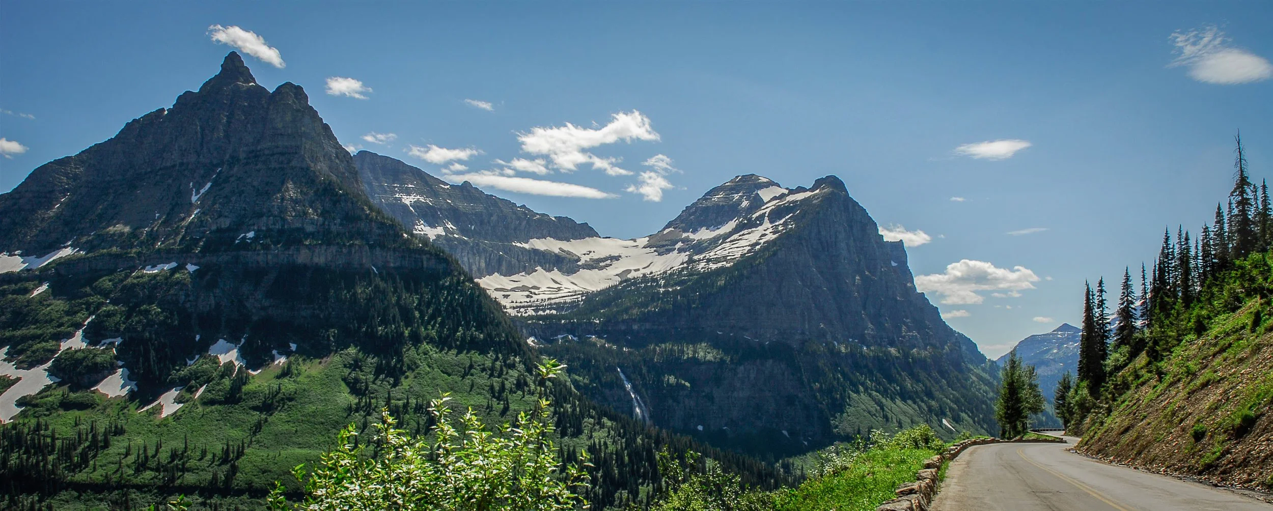 Glacier National Park was the film location for many movies, including The Shining and Forrest Gump.