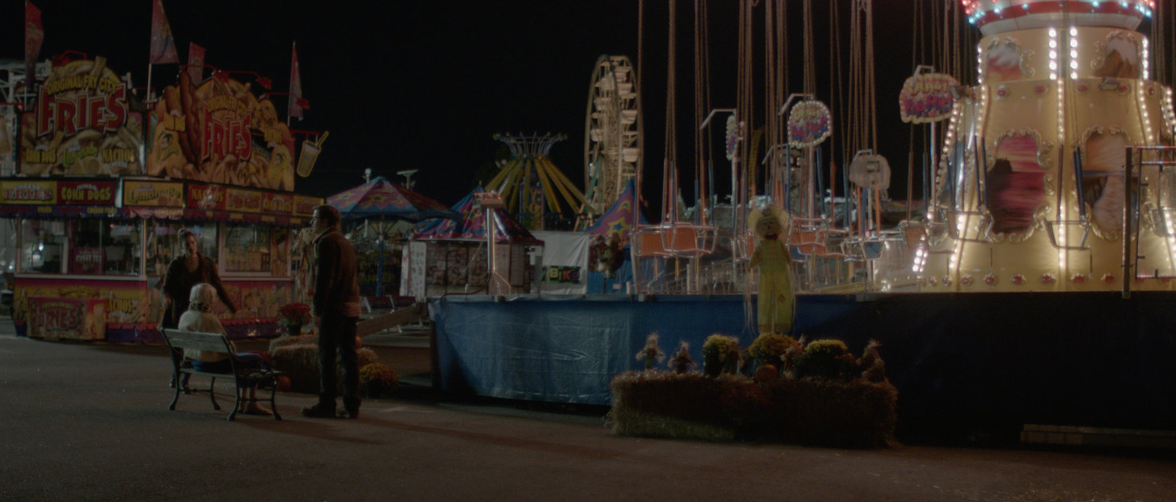 The above scene from 'Antiquities' was shot at the Arkansas State Fairgrounds, Little Rock, Arkansas.