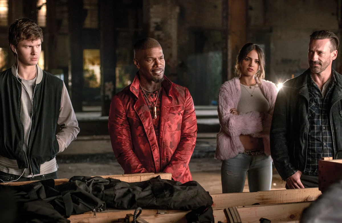 This scene from Baby Driver was filmed at Pullman Yards. (Photo via Google .)