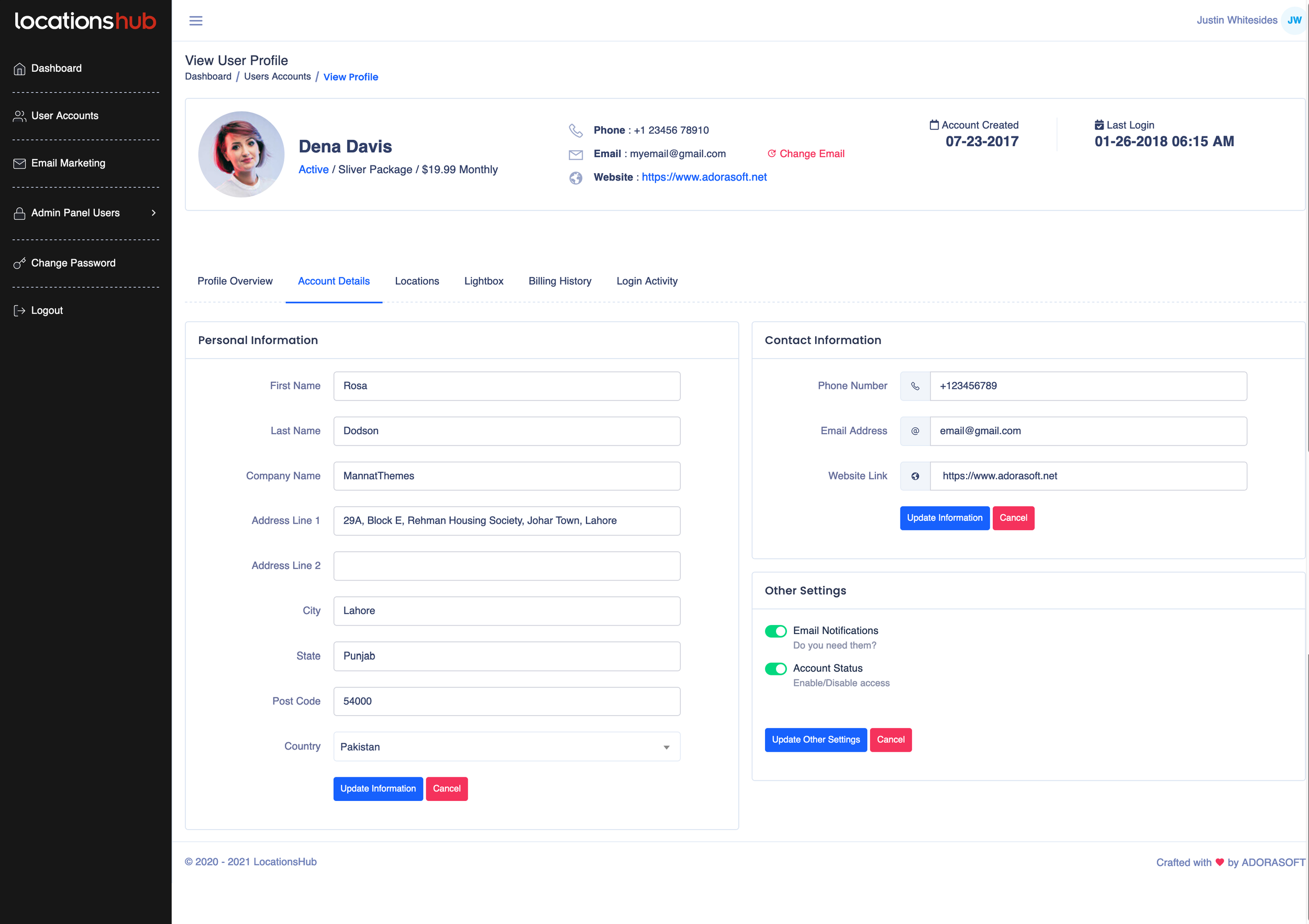 User Profiles 2