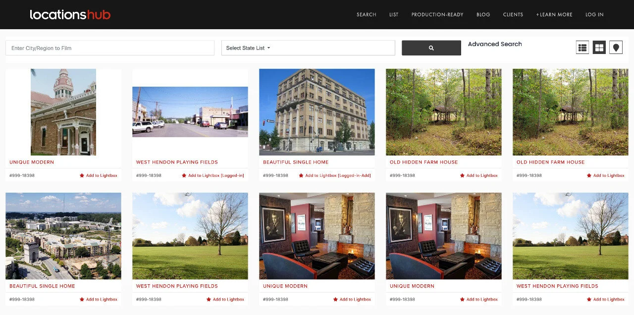 Display of portrait, landscape, and panoramic images in Results set