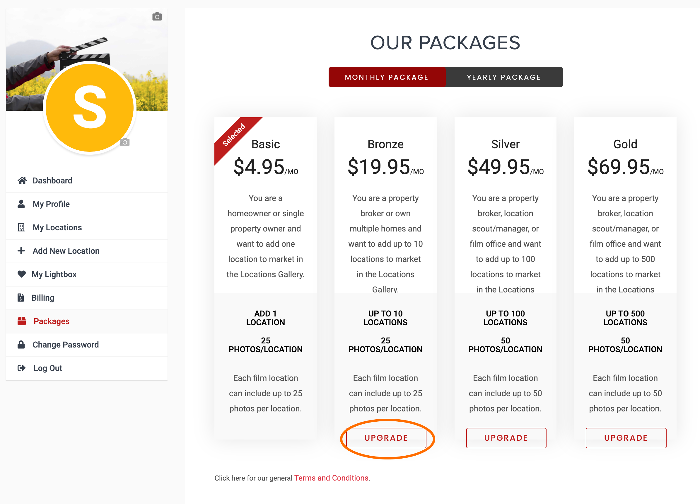 Change Package Examples Change Your Package — LocationsHub