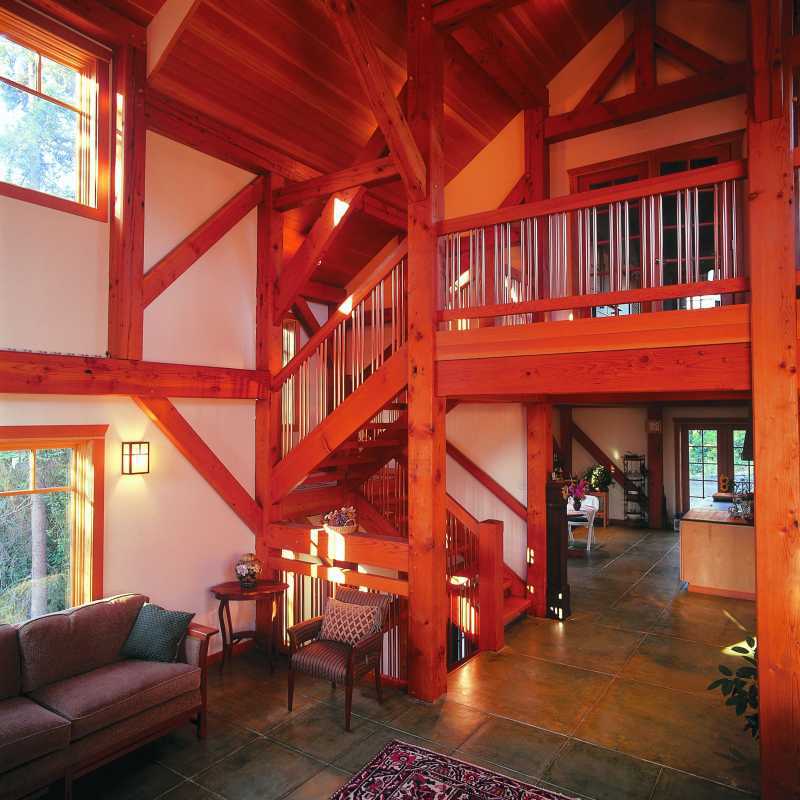 Modern Swedish Timber Frame Home Greg Robinson Architect