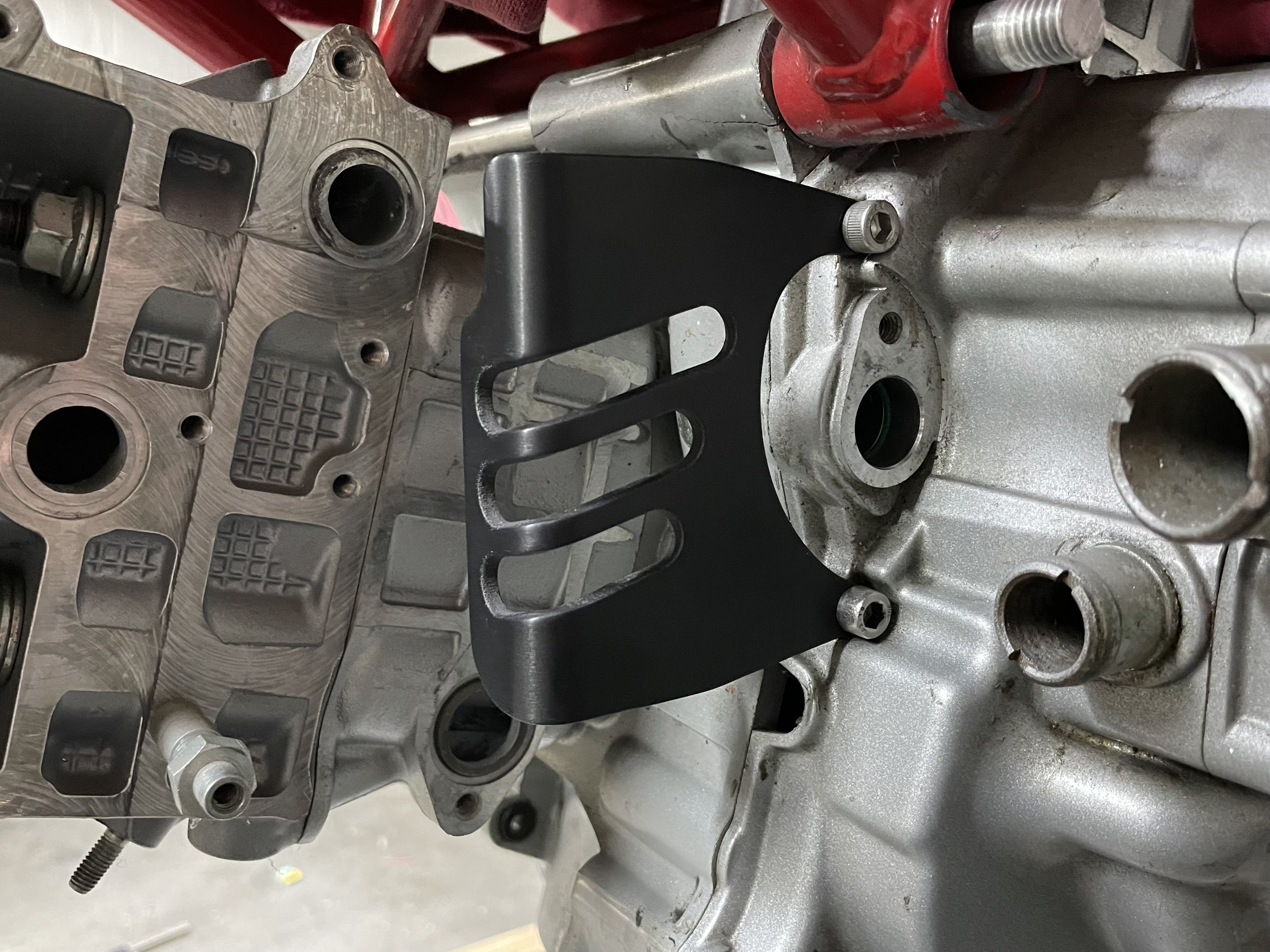 Ducati Monster S4RS, S4 Black Aluminum Cable Guard