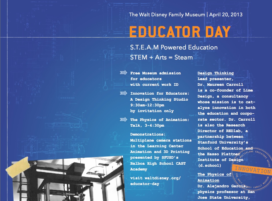 Educator Day - Walt Disney Family Museum