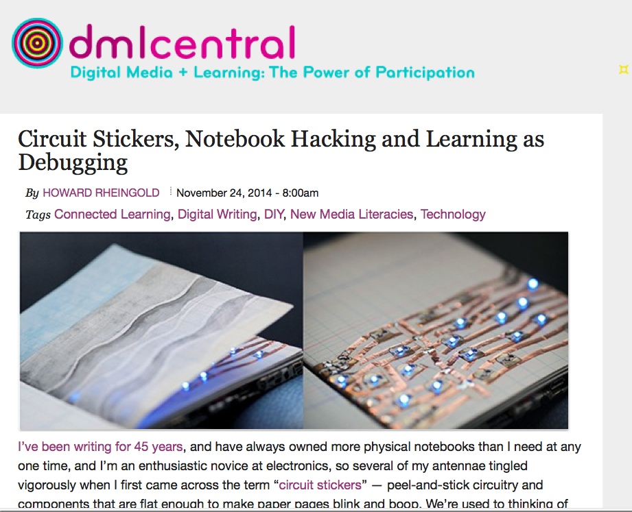The Tidal Notebook - a Connected Device