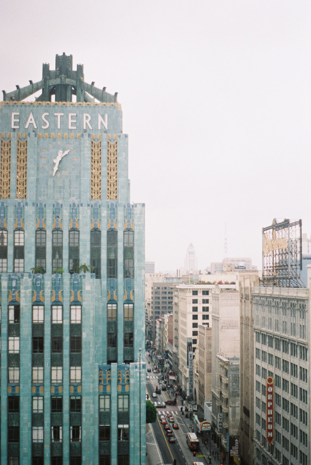 downtown la - los angeles trip - kate weinstein fine art film wedding photographer