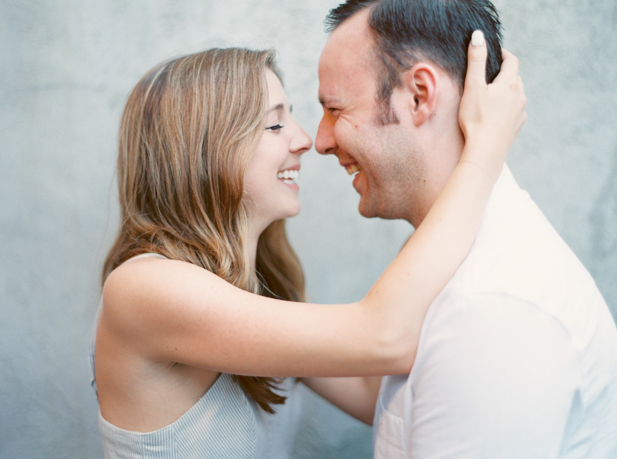 griffith observatory engagement session los angeles - kate weinstein fine art film wedding photographer