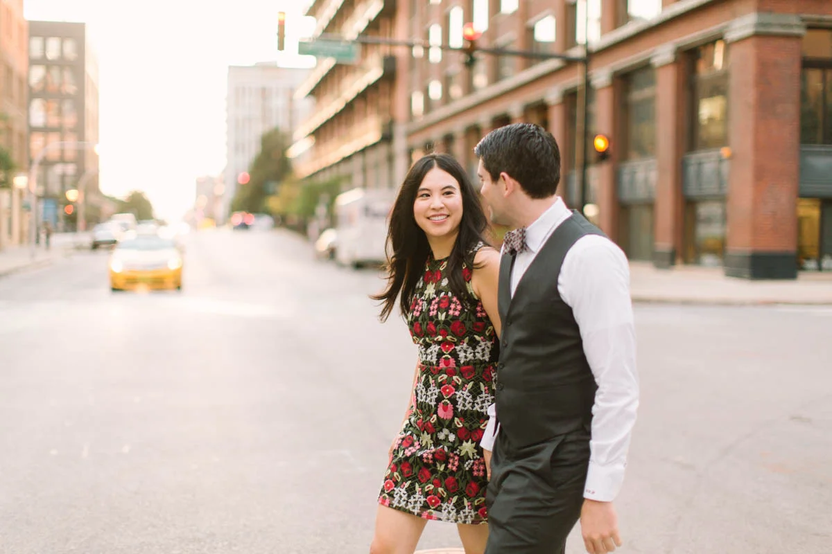West Loop : Great neighborhood for foodies! You can visit your favorite restaurants and make it a date night. Connie and Rick (above) actually live in the neighborhood too!