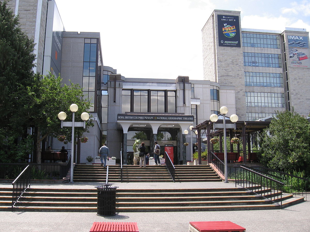 THE ROYAL BRITISH COLUMBIA MUSEUM IN VICTORIA, BC