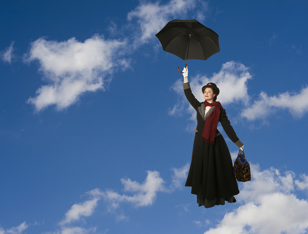 Ranae Miller is Mary Poppins. Image: Tim Matheson
