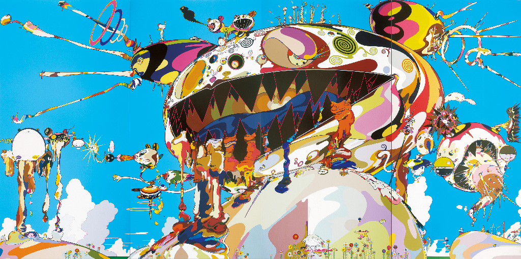 Murakami-04,Takashi Murakami,Tan Tan Bo Puking - a.k.a. Gero Tan, 2002 