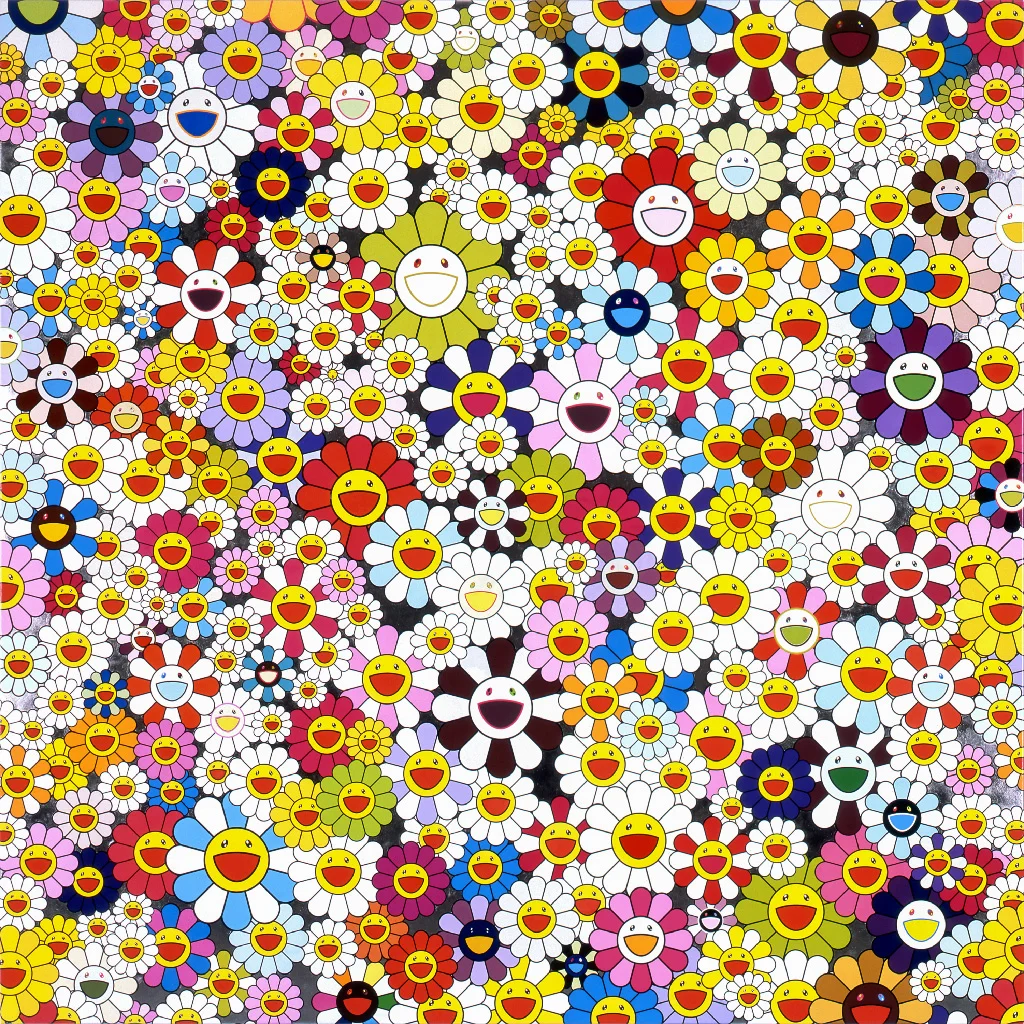 Murakami-05, Takashi Murakami, Flowers, owers, owers, 2010