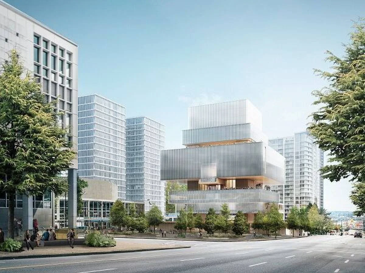 A design illustration of the Vancouver Art Gallery’s projected new building, Chan Centre for the Visual Arts. | Image: Vancouver Art Gallery.