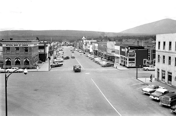 Cranbrook’s Baker Street circa mid 1950s. | Image: Royal BC M