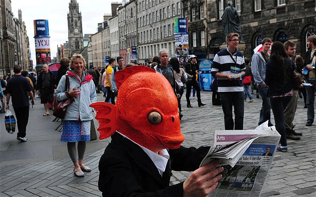 The Edinburgh Fringe. | Image: The Telegraph.