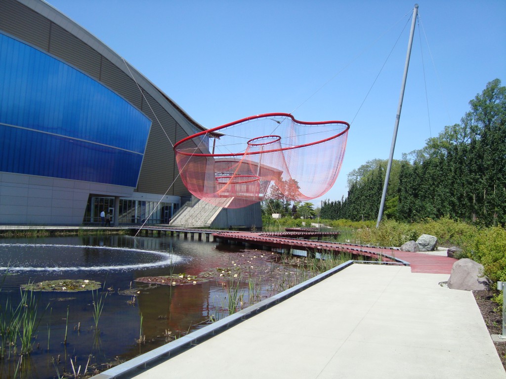 Water Sky Garden by Janet Echelman. 2009. | Image: Richmond Art Gallery.