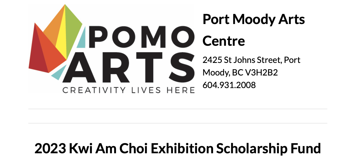 Applications Open for 2023 Kwi Am Choi Exhibition Scholarship