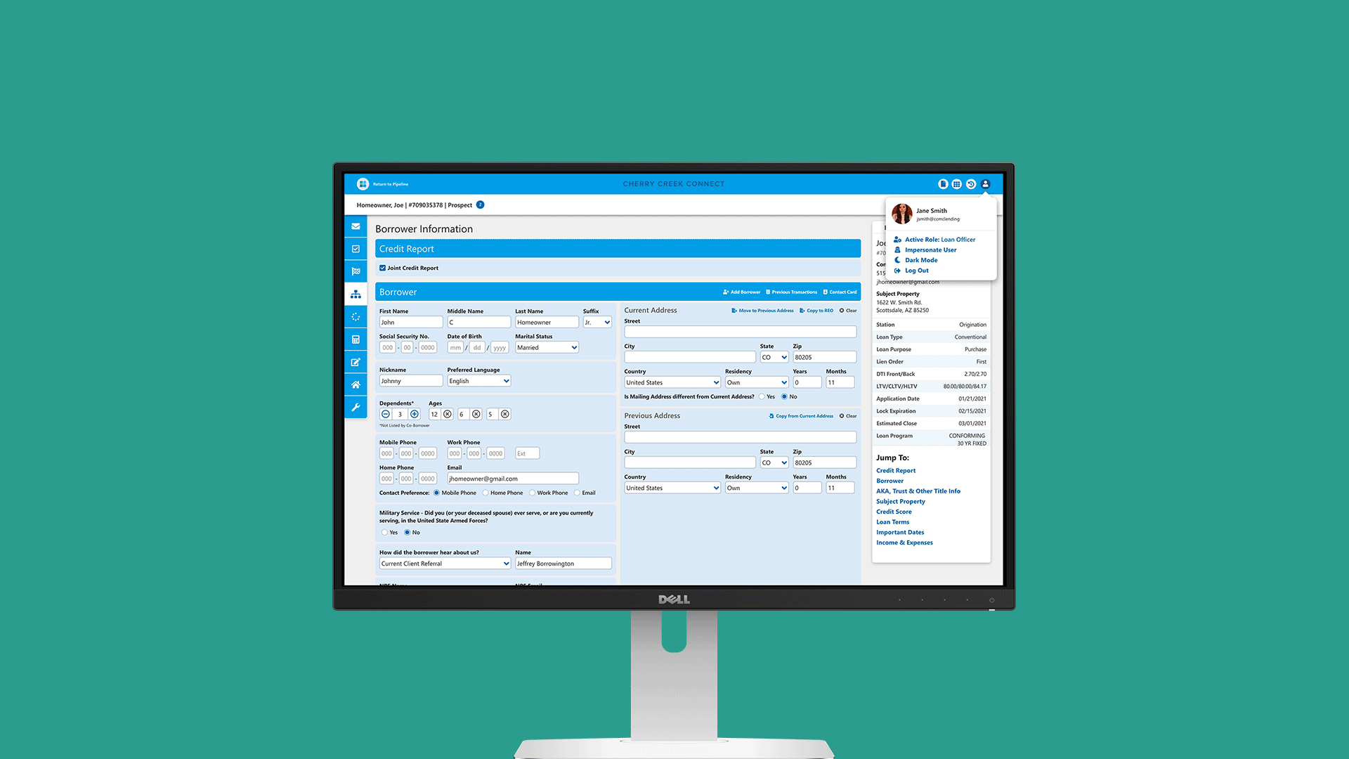  Directed efforts to give our loan management system various UX improvements from streamlined navigation to improved responsiveness to a fancy, new dark mode.  