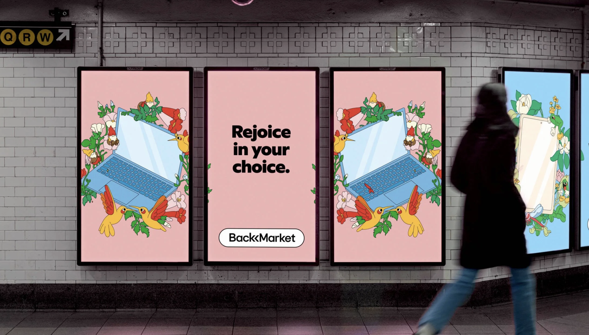 Tech reborn. (D/OOH, social)