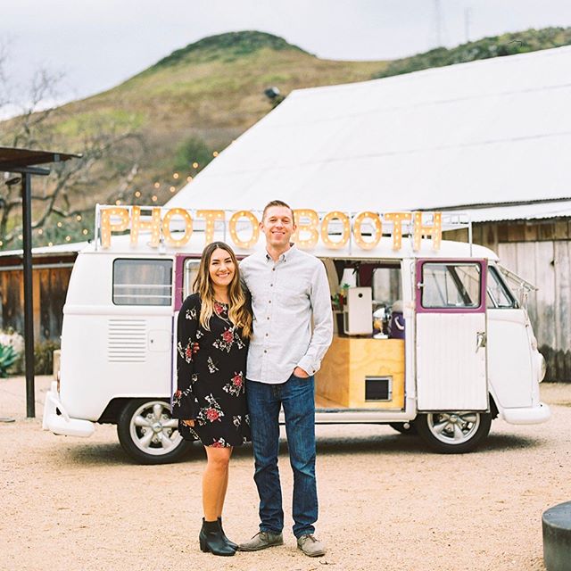 Meet Kasem &amp; Brittany- the newest members of The Photo Bus family! The two of them and their '66 will be servicing weddings &amp; events around Central/Northern California. We're so stoked to have them on our team! Go check them out-- @slophotobu