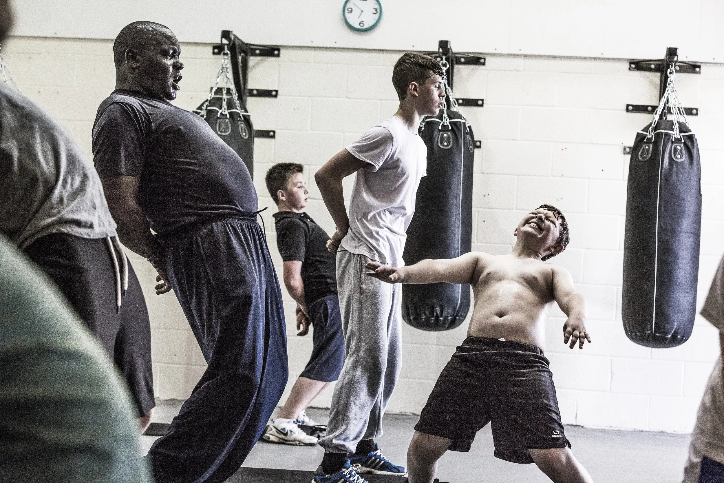 South east brand and reportage photographer, boxing, gym, intense training, exercise, 