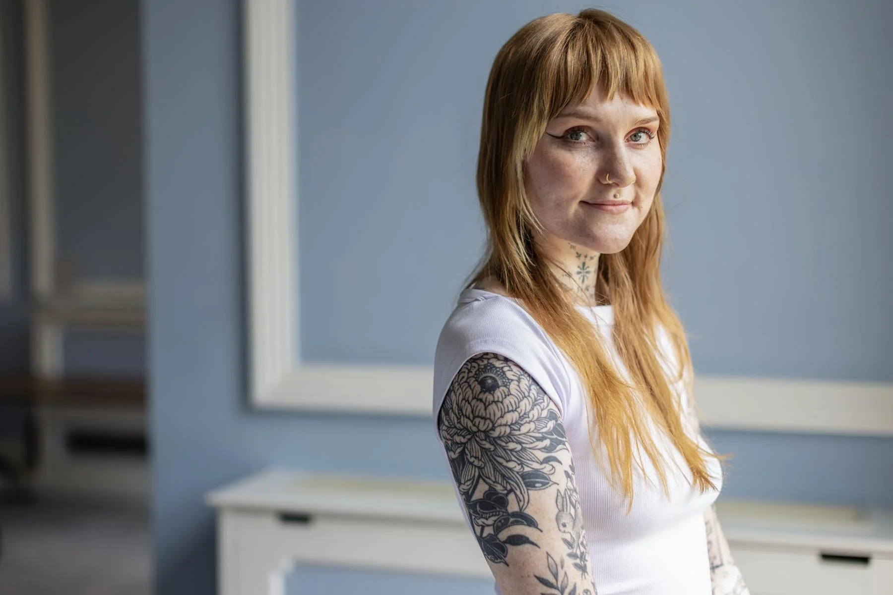 South east brand and reportage photographer, portrait, new generation thinker, tattoos, 