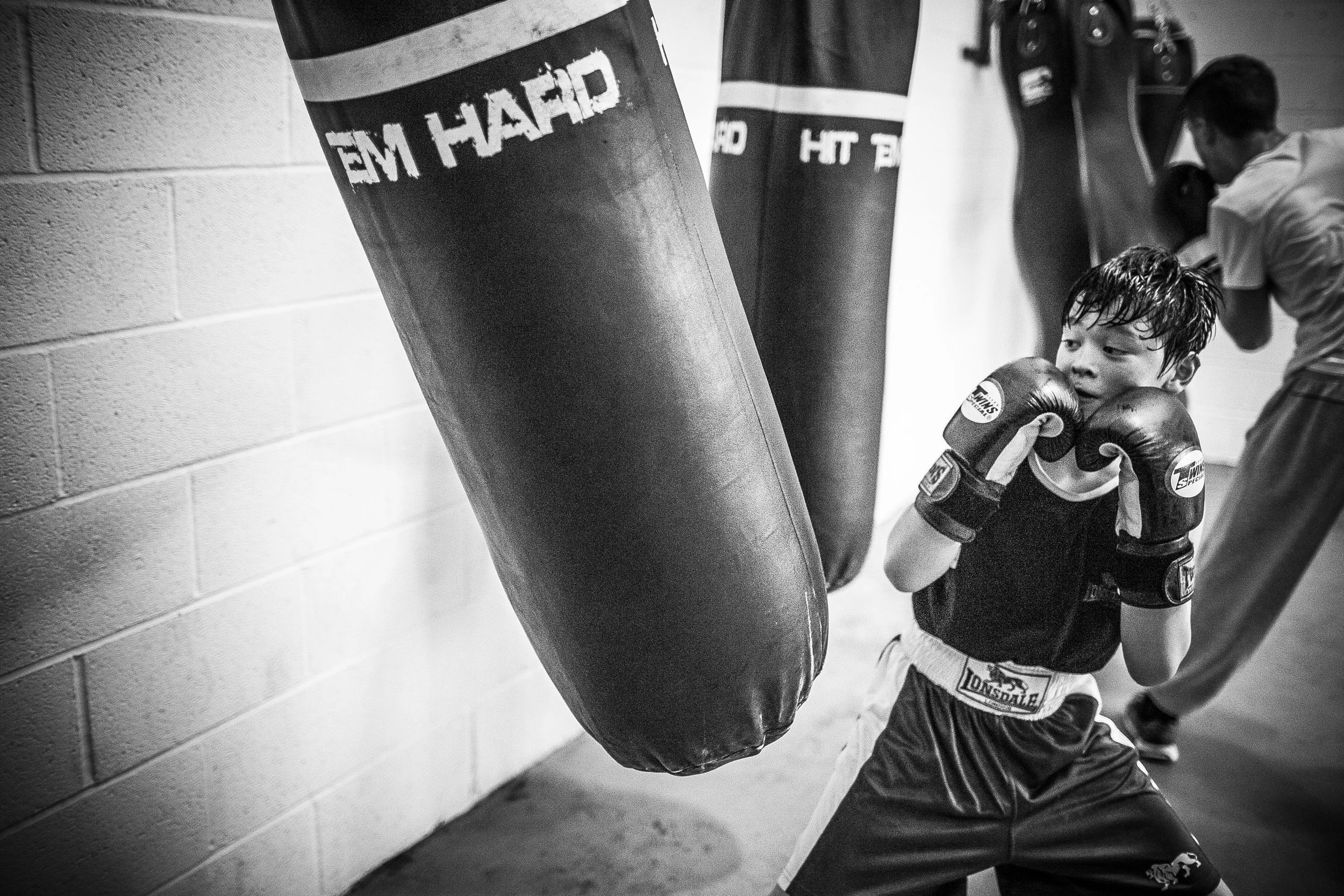 South east brand and reportage photographer, boxing 