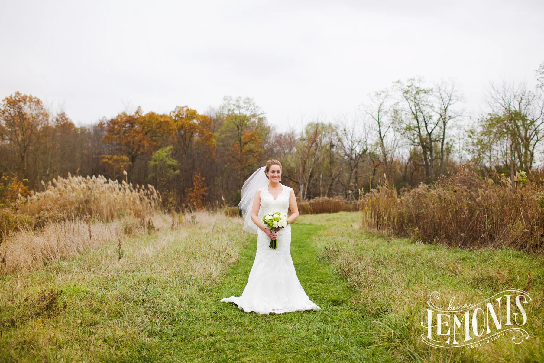 We managed to get a few quick bridal portraits of Sarah before it started to rain!